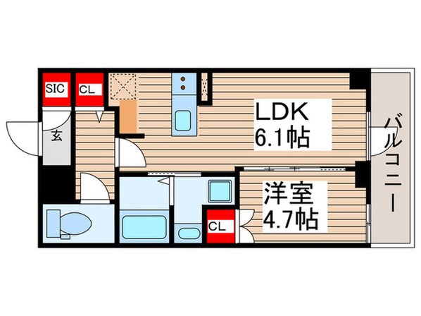 アルファプライム東陽町の物件間取画像